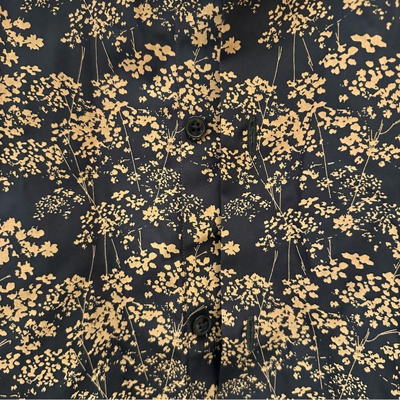 NWOT Fairlane & Sons Slim Fit Floral Button Down Shirt - Picture 4 of 6